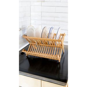 Bambu 47x32 Katlanabilir Bulaşıklık Tabaklık  700593