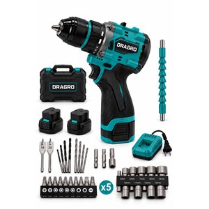 21v Kömürsüz Darbeli Metal Şanzıman Çift Akülü Vidalama Full Setli