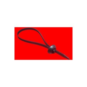 Tokalı Düğme Başlıklı, Kablo Bağı Plastik Cırt Kelepçe 7.6x380 Mm 100 Adet