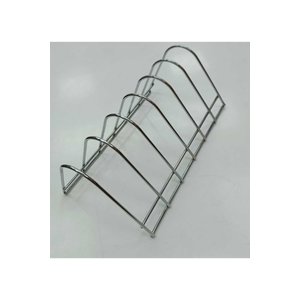 Tabak Düzenleyici Standı Gümüş Renk -metal Tabak Standı-pasta Tabaklık Krom Tabak Düzenleyicisi Metal Ferforje, One Size