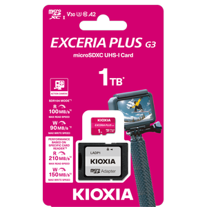 Exceria Plus G3 1tb V30 U3 4k Microsd Hafıza Kartı 210/150mb/s Lmpl3m001tg2