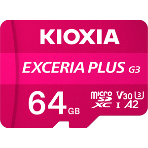 Exceria Plus G3 64gb 210mb/s-90mb/s V30 U3 4k Microsd Hafıza Kartı Lmpl3m064gg2