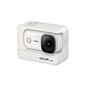 S10 Dönebilen Ekranlı 4k/30 Fps Aksiyon Kamerası - Beyaz