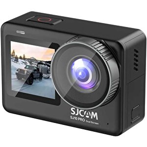 Sj10 Pro Dual Screen Wi-fi 4k/60 Fps Aksiyon Kamera - Siyah