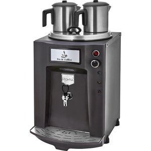 Premium Jumbo 23 Litre İki Demlikli Çay Makinesi - Siyah