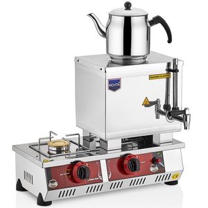 15 Model Tek Demlikli Doğalgazlı(ce) Çay Ocağı 14 Lt