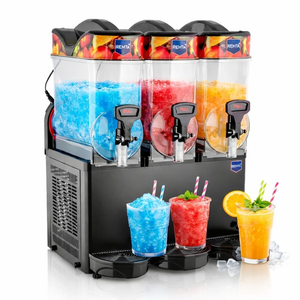 St27 12+12+12 Litre Üçlü Slush (buzlaş) Karlamaç Makinesi - St27
