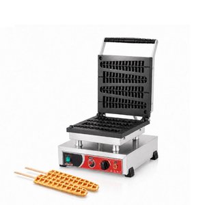Silverinox Elektrikli Dörtlü Çubuk Waffle Makinesi