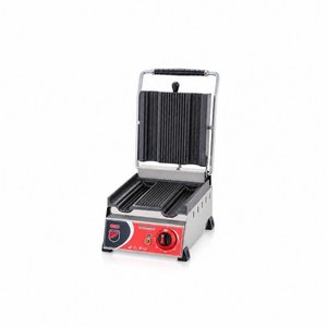 Silverinox Elektrikli 2'li Dürüm Döküm Tost Makinesi