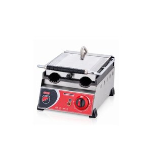 Silverinox Elektrikli 2'li Dürüm Döküm Tost Makinesi