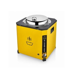 Silverinox Elektrikli 9 Litre Jumbo Çorba Kazanı - Sarı