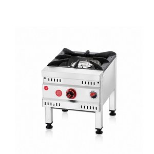 Silverinox Doğalgazlı 1 Yanışlı Yer Ocağı