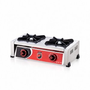 Silverinox Doğalgazlı Set Üstü Mini 2 Gözlü Ocak
