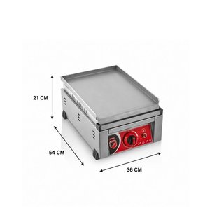 Silverinox Elektrikli Set Üstü Düz Pleyt Izgara 30 Cm 220v