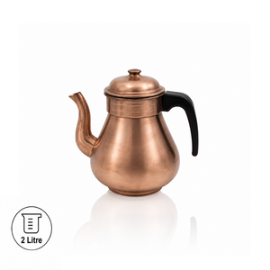 Kalın Bakır Demlik 2 Litre