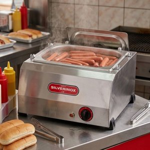 Silverinox Elektrikli Set Üstü Sos Kapsız Sosislik 220v