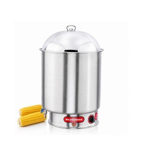 Silverinox Elektikli 23 Litre Süt Mısır Ve Bardak Mısır Haşlama Kazanı