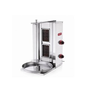 Silverinox Tüplü 2 Radyan Döner Makinesi
