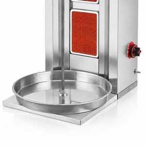 Silverinox Tüplü 2 Radyan Döner Makinesi