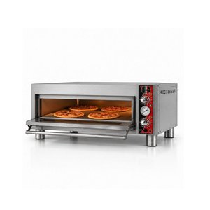 Silverinox Elektrikli Tek Kat 25 Cm 4 Pizza Kapasiteli Pizza Fırını 220v