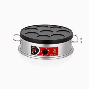 Silverinox Elektrikli Pankek Pişirme Makinesi Gri İnox