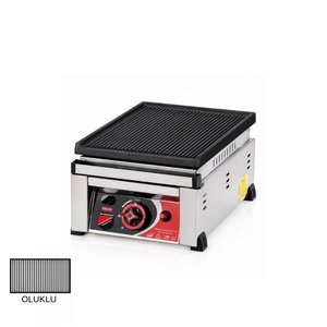 Silverinox Tüplü Set Üstü Döküm Oluklu Izgara 30 Cm