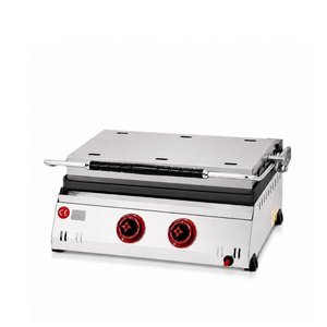 Silverinox Tüplü 20 Dilim Döküm Tost Makinesi