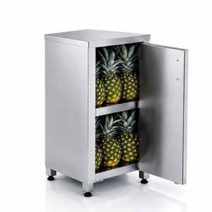 Ananas Soyma Ve Dilimleme Makinesi Standı