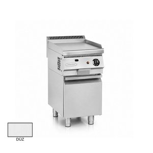 700 Seri Tüplü Alt Dolaplı Düz Pleyt Izgara 40 Cm