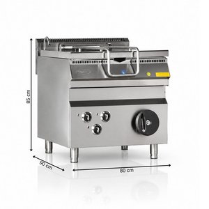 900 Seri Doğalgazlı Devrilir Tava 80 Litre