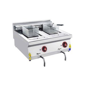 Csa Karacasan 80 Cm 700 Seri Set Üstü Edge Elektrikli Fritöz