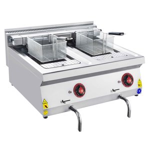 Csa Karacasan 80 Cm 700 Seri Set Üstü Edge Elektrikli Fritöz