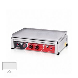 Silverinox Doğalgazlı Set Üstü Düz Pleyt Izgara 70 Cm