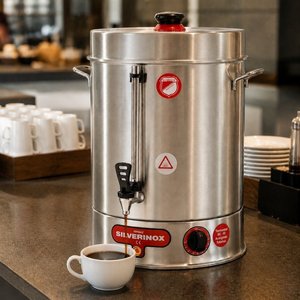 Silverinox 8 Litre Filtre Kahve Makinesi Otomatı