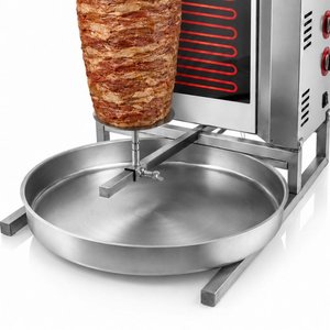 Silverinox Elektrikli 2 Radyan Üstten Motorlu Döner Makinesi 380v