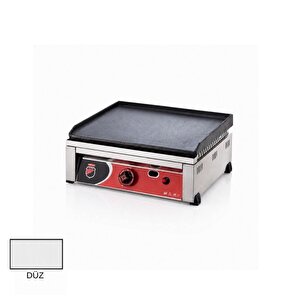 Silverinox Tüplü Set Üstü Döküm Düz Pleyt Izgara 50 Cm