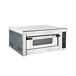 Csa Karacasan  Elektrikli Tek Katlı 4 Lü Dijital Pizza Fırını