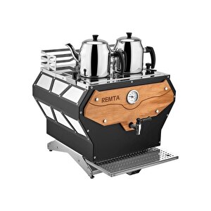 2 Demlikli Pro Çay Makinesi Şamandralı 21.50 Litre