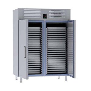 Dik Tip Patiseri Derin Dondurucu 2 Kapılı 60x80 Tepsi Kapasiteli 1460 Lt