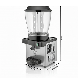 Royal St30 20 Litre Şerbet Ve Ayran Soğutucu - Gri