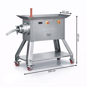 Boğaziçi No 42 Sinir Ayıklamalı Ayaklı Soğutmalı Kıyma Makinesi 380v