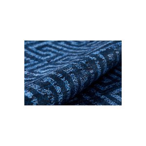 Makinede Yıkanabilir Kaymaz Taban Lacivert Yolluk Koridor Halısı Hol Antre Halısı 100x400 cm