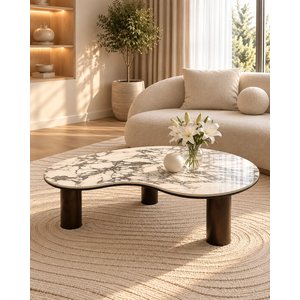 İndes Home Vera Mermer Orta Sehpa