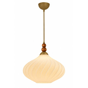 Aveline Beyaz Tekli Modern Sarkıt Oturma Odası, Salon Sarkıt Avize