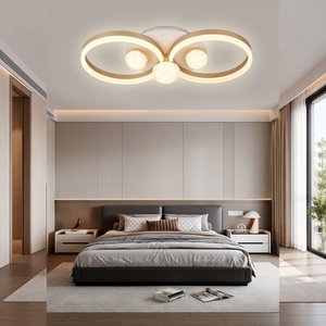 Velox 60'lık 98 Watt Yuvarlak Gold Plafonyer Led Avize