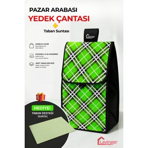 Pazar Arabası Yedek Çantası Taban Suntası Hediye !