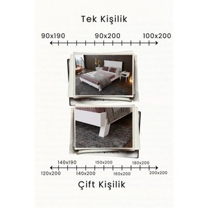 Hüma Model Dikey Başlıklı Masif Ahşap Karyola Kolay Kurulum Fırınlanmış İthal Sibirya Çamı 90x190 Yatak Uyumlu 90x190 cm