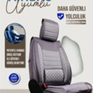 Fiat Linea Emotion Plus Oto Koltuk Kılıfı Ön Arka Set Plus Serisi Füme Şhn