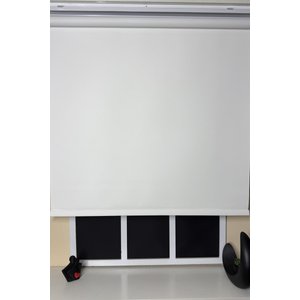 Blackout Işık Geçirmez Kalın Karartma Stor Perde (kırık Beyaz) - Alüminyum Aksam 80x200 cm