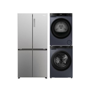 3'lü Beyaz Eşya Set (hcr3818enmm-hw100-bp14357geu1-hd100-d357gu1e)